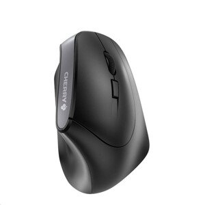 CHERRY myš MW 4500 bezdrôtová, vertikálna, ergonomická, 1200 DPI, nano USB, 2xAAA, čierna