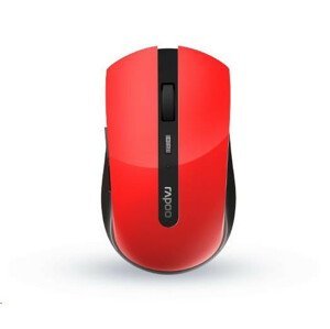 RAPOO myš 7200M Multi-mode bezdrôtová, červená