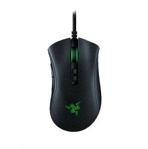 RAZER myš DeathAdder V2, optická, rozlíšenie 20.000dpi, USB, hybridný cloud úložiska a integrovaná pamäť, RGB