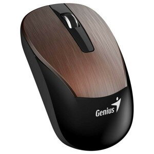 GENIUS myš ECO-8015/ 1600 dpi/ dobíjacia/ bezdrôtová/ kávová