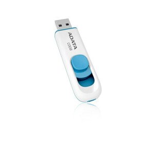 ADATA Flash Disk 16GB C008, USB 2.0 Classic, biela