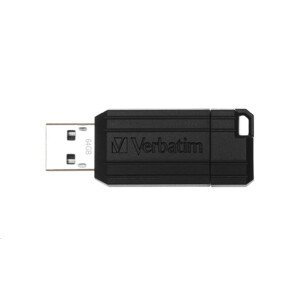 VERBATIM Flash Disk 64GB Store 'n' Go PinStripe, čierna