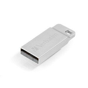 VERBATIM Flash Disk 16GB Metal Executive, USB 2.0, strieborná