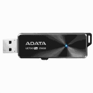 ADATA Flash 256GB UE700PRO, USB 3.1 Dash Drive Elite (R:360/W:180 MB/s) čierna