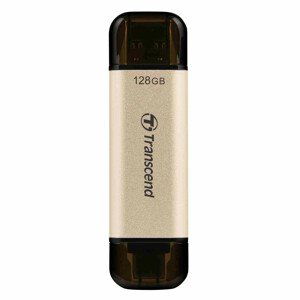 TRANSCEND Flash Disk 128GB JetFlash®930C, TLC, USB 3.2/USB Type C (R:420/W:400 MB/s) čierny