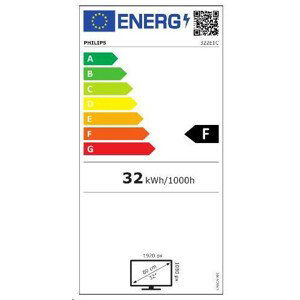 Philips MT VA LED 31, 5" 322E1C/00, VA panel, 1920x1080, 250cd, HDMI, DP, D-Sub, zakrivené