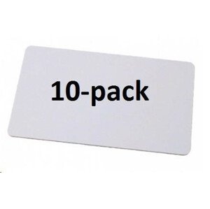 ISO karta 10-pack, RFID 125 kHz, RO, biela, EM4102