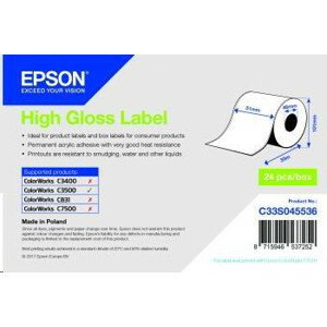 Epson label roll, normal papier, 51mm