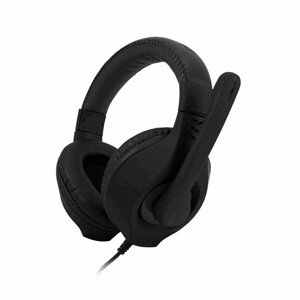 C-TECH herné slúchadlá s mikrofónom NEMESIS V2 (GHS-14U-B), USB, casual gaming, čierna