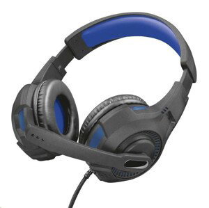 Trust slúchadlá s mikrofónom GXT 307B Ravu Gaming Headset for PS4 - blue