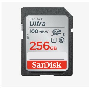 SanDisk SDXC karta 256GB Ultra (100MB/s Class 10 UHS-I)