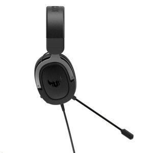 ASUS slúchadlá TUF Gaming H3 Gun Metal, Gaming Headset, čierno-šedá