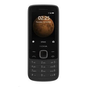 Nokia 225 4G 2020, Dual SIM, čierna