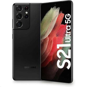 Samsung Galaxy S21 Ultra (G998), 128 GB, 5G, DS, EÚ, Black