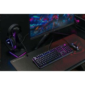 ASUS SET Gaming ROG (slúchadlá, stojan na slúchadlá, myš, podložka)