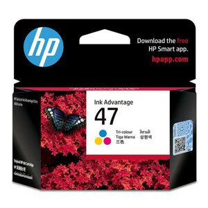 HP 6ZD61AE - originálna cartridge HP 47, farebná