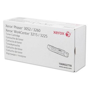 XEROX 3052 (106R02778) - originálny toner, čierny, 3000 strán