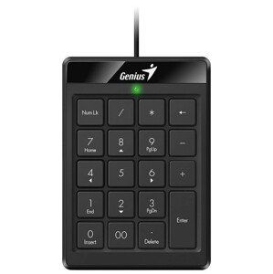 GENIUS numerická klávesnica NumPad 110/ Drôtová/ USB/ slim design/ čierna