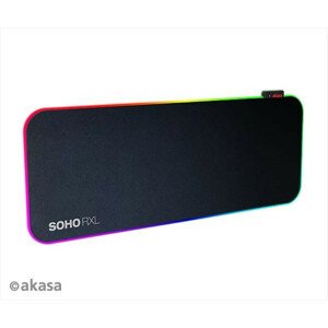 AKASA podložka pod myš SOHO RXL, RGB gaming myš pad, 78x30cm, 4mm thick