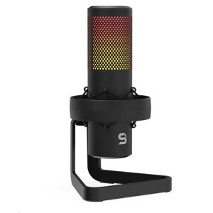 SPC Gear mikrofón AXIS Streaming Microphone Onyx Black USB