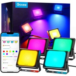 Govee Flood Lights vonkajšie SMART LED svetlá 4ks