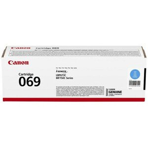 CANON 069 C - originálny toner, azúrový, 2100 strán