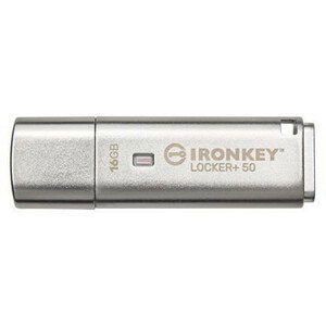 Kingston 16GB IKLP50 IronKey Locker+ 50 AES USB, w/256bit Encryption