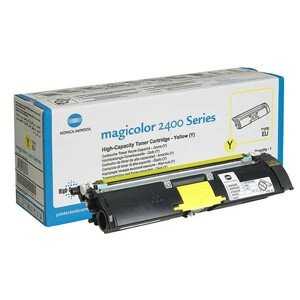 KONICA MINOLTA A00W132 hol. Y - originálny toner, žltý, 4500 strán