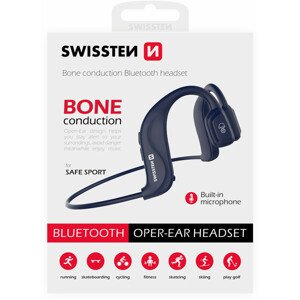 Slúchadlá BT BONE CONDUCTION BL SWISSTEN