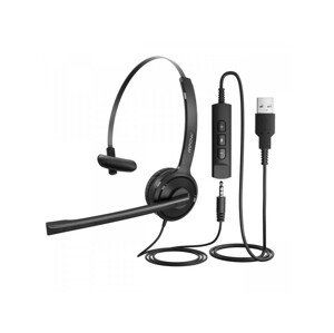 MPOW 323 Business headset - čierna