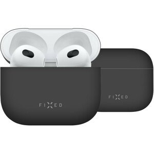 Puzdro Silky Airpods 3, čierne FIXED