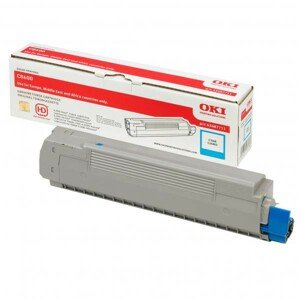 OKI 43487711 - originálny toner, azúrový, 6000 strán