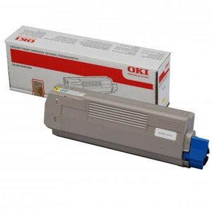 OKI 44315305 - originálny toner, žltý, 6000 strán