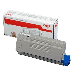 OKI 44318657 - originálny toner, biely, 6000 strán