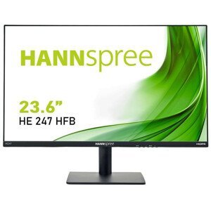 HANNspree HE247HFB 23, 6" monitor, Full HD 1920x1080, 16:9, HDMI, VGA, repro