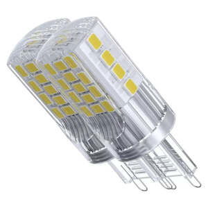 LED žiarovka Emos ZQ9544.2, G9, 4W, teplá biela, 2 ks