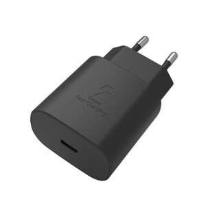 Sieťová nabíjačka WG 1xUSB-C/PD 25W, čierna