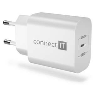 Nabíjačka Connect IT Voyager 2, 25W PD, 1xUSB-C, biela