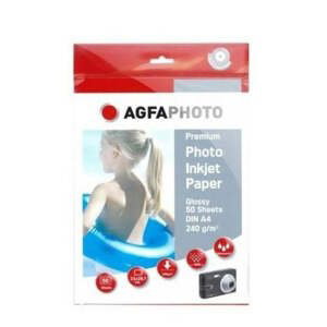 Fotopapier AgfaPhoto Silver Glossy, A4, 240 g/m2, 50ks v balení