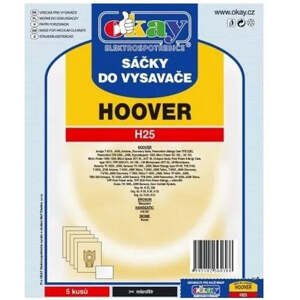 Vrecká do vysávača Hoover H25, 5ks