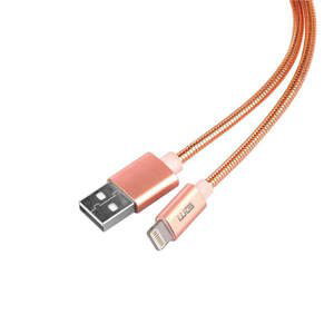 Kábel WG Lightning na USB, 1m, ružová