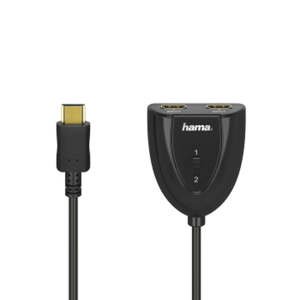 Mechanický prepínač Hama HDMI 2x1