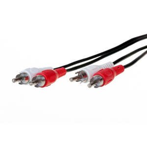 Audio kábel AQ OK012N 2x RCA/2x RCA, 1,2m