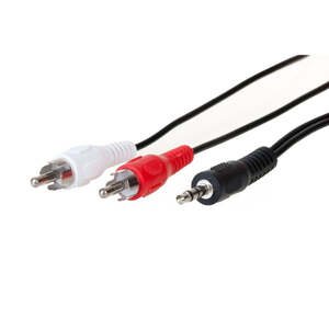 Audio kábel AQ OK050V 3,5mm jack/2x RCA, 5m