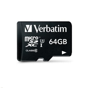 Verbatim microSDXC 64GB UHS-I U1 47042-V