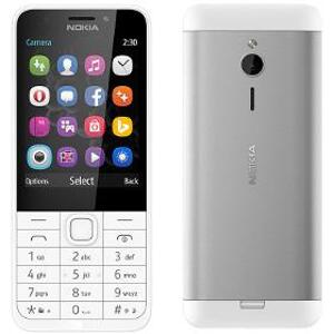 230 DS White/Silver NOKIA