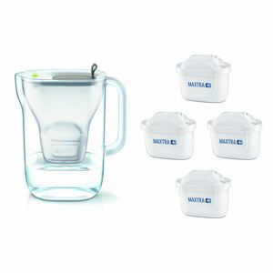 BRITA Style Maxtra PLUS šedá + 4 ks filtru Maxtra Plus