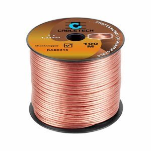 Cabletech Kábel REPRO. 2x 1,0mm CU(100m)