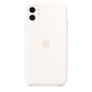 APPLE iPhone 11 Silicone Case - White / SK MWVX2ZM/A