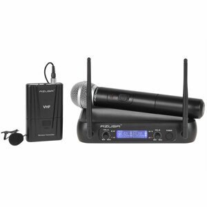 AZUSA Mikrofón bezdrôtový VHF WR-358LD ručný+klip 2-kanál